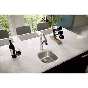 Elkay ELUH1113 Lustertone Classic Single Bowl Undermount Stainless Steel Sink