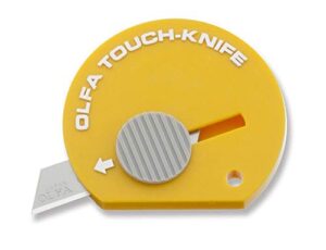 olfa ol-tk touch knife, red,single