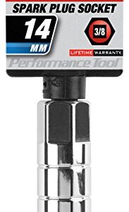 Performance Tool W38166 3/8-Inch Drive 14mm Spark Plug Socket