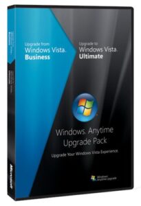 microsoft windows vista anytime upgrade pack [business to ultimate] [old version]