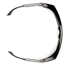 Pyramex Integra Safety Eyewear, 5.0 Ir Filter Lens With Black Frame