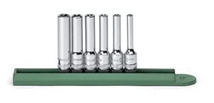 gearwrench 6 pc. 1/4" drive deep external torx socket set - 80322