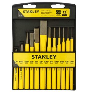 stanley 16-299 12 piece punch & chisel kit