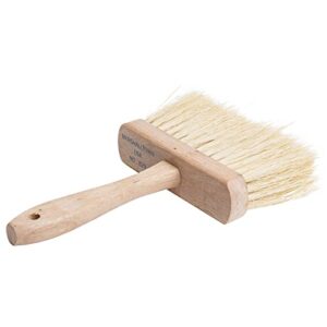 MARSHALLTOWN Masonry Brush 6 1/2 x 1 3/4 Inch, Tampico Fiber, Made in the USA, 829