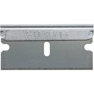 stanley razor blades, single edge, 1-1/2-inch, 100-pack (11-515)