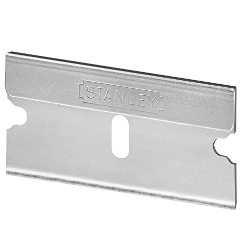 STANLEY Razor Blades, Single Edge, 1-1/2-Inch, 100-Pack (11-515)