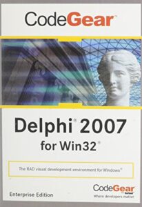 delphi 2007 win32 enterprise new user - dvd