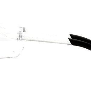 Pyramex Safety - S2510R15 Clear Reading Glasses, Scratch- Resistant, Frameless Bifocal 1.5+