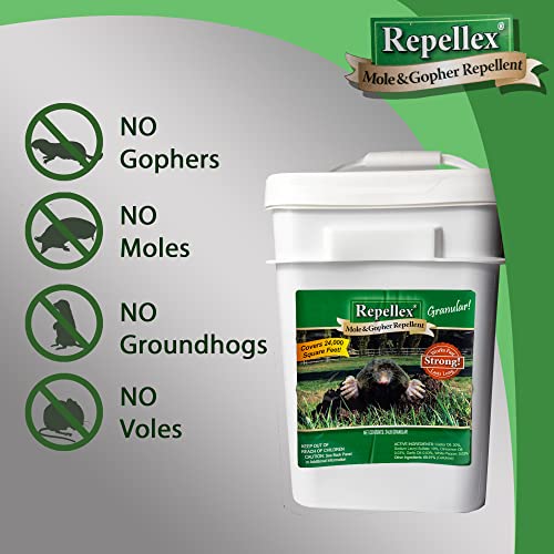 Mole/Gopher Repellent, 24 lb.