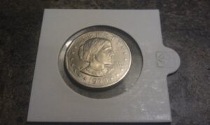 1979-d susan b. anthony dollar coin