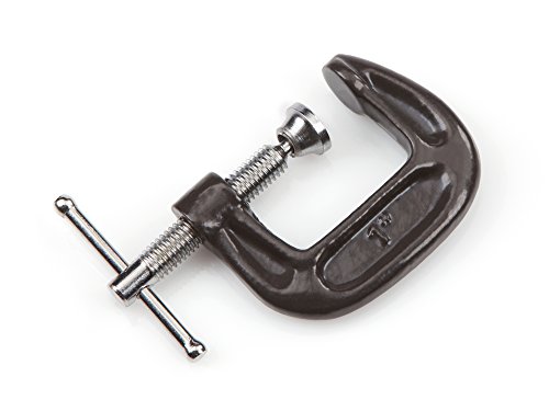 TEKTON Malleable Iron C-Clamp | 4009, Black, 1 Inch