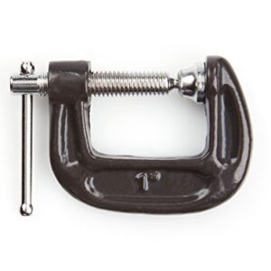 TEKTON Malleable Iron C-Clamp | 4009, Black, 1 Inch