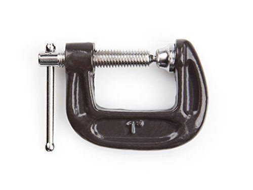 TEKTON Malleable Iron C-Clamp | 4009, Black, 1 Inch