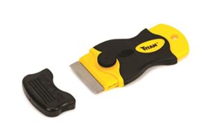 titan 12031 4-inch mini razor scraper | includes 1 extra heavy-duty razor blade
