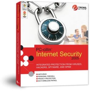 trend micro pc-cillin internet security 2005 software for pc
