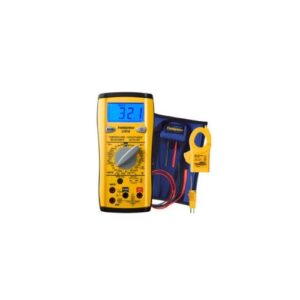 fieldpiece lt17a classic style digital multimeter w/temp, mfd, microamps, frequency