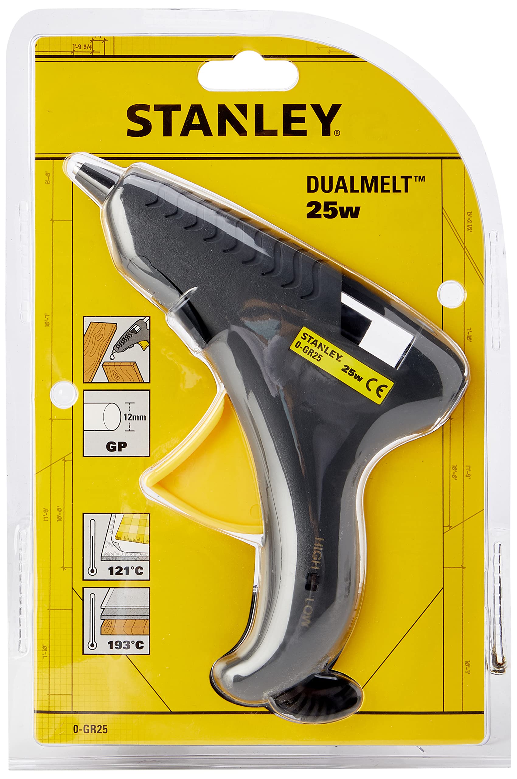 Stanley STA0GR25 Heavy-Duty Glue Gun