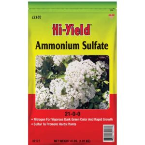 hi-yield (32177) ammonium sulfate 21-0-0 (4 lbs.)