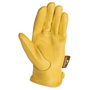 Wells Lamont womens 987 Work Gloves, Saddletan, Medium Pack of 1 US