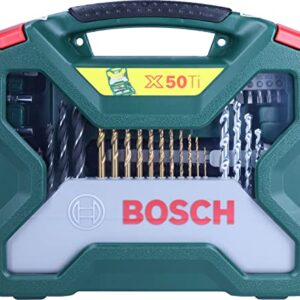 Bosch 2607019327 Titanium Drill Bit Set "X-Line Set" 50 Pcs