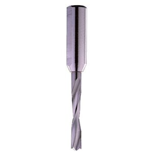 cmt 311.030.22 solid carbide dowel drill, 3mm (1/8-inch) diameter, 10x38mm shank, left-hand rotation
