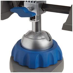 Dremel 2500-01 Rotary Tool Multi-Vise, 3-in-1 Attachment with 360 Degree Stationary Vise, Stand-Alone Clamp, and Tool Holder , Grey