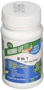 ecological labs test5 5 in 1 test strip kit, pack of 50