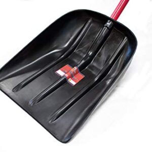 Bully Tools 92400 Snow/Grain Shovel. Fiberglass Dgrip Handle.