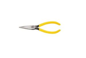 klein tools d301-6 pliers, standard needle nose pliers, 6-inch