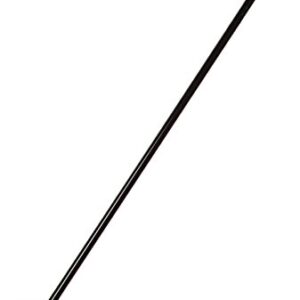 SPARTA 36959500 Quik-Release Metal Mop Handle, Vinyl Coated Handle For Cleaning, 60 Inches, Black