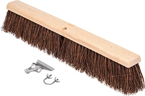 SPARTA Flo-Pac Palmyra Floor Sweep, Heavy Sweep, 24 Inches, Brown