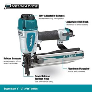 Makita AT1150A 7/16" Medium Crown Stapler, 16 Ga.