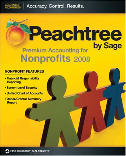 Peachtree Premium Accounting for Nonprofits 2008