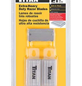 Titan Tools - 20 Piece Extra-Heavy Duty #20 Razor Blades (11039)