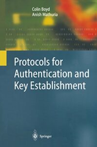 protocols for authentication and key establishment (information security and cryptography)