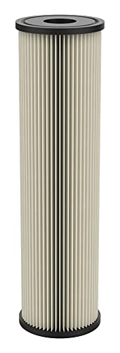 Pentair Pentek S1 Sediment Water Filter, 10-Inch, Under Sink Pleated Cellulose Filter Cartridge, 10" x 2.5", 20 Micron