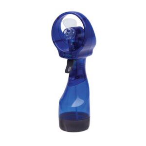 o2cool 8101 deluxe battery-operated handheld water-misting fan- colors may vary