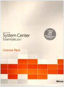 microsoft system center essentials 2007 client management license 4px-00078