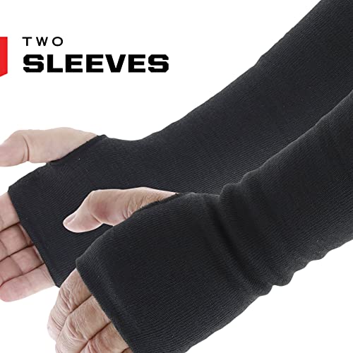 Mechanix Wear: Kevlar Heat Sleeves, Protective Arm Sleeves with Heat and Cut Resistance, Machine Washable, Sleeves for Welding or Automotive Work (One Size Fits All )