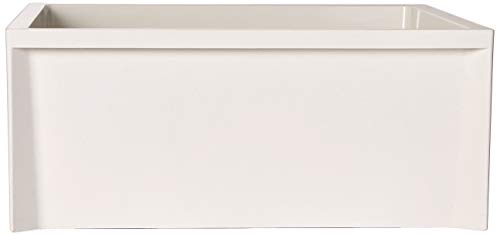 Mustee 63M Durastone Material Mop Sink, White