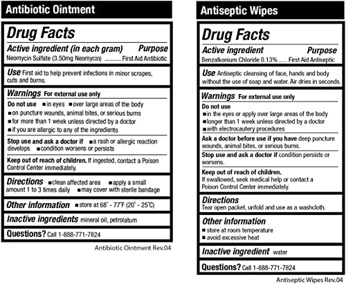 Be Smart Get Prepared Compact First Aid Kit: Clean, Treat, Protect Minor Cuts, Scrapes. Home, Office, Car, School, Business, Travel, Emergency, Survival, Hunting, Outdoor, Sports . FSA / HSA eligible.