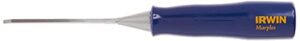 irwin marples chisel for woodworking, 1/8-inch (3mm) (m44418n), blue