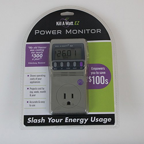 P3 International P4460 Kill A Watt EZ Electricity Usage Monitor , grey