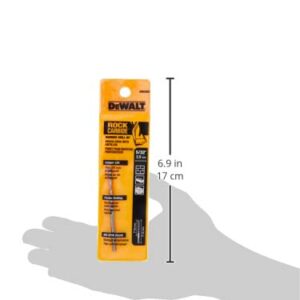 DEWALT DW5209 Drill Bit Premium Percussion Carbide Bit, 5/32-Inch By 3-Inch