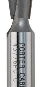 PORTER-CABLE Router Bit, 7 Degree, Carbide-Tipped, Dovetail, 17/32-Inch (43776PC)