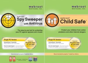 spy sweeper with antivirus/child safe