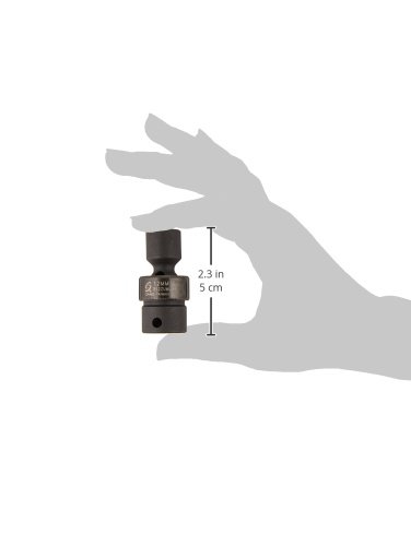 Sunex International 312ZUM 3/8" Dr. 12mm 12 Point Universal Impact Socket for Ford Driveshafts