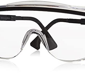 Honeywell Uvex Ademco by S2500C Astrospec OTG 3001 Safety Eyewear, Black Frame, Clear UV Extreme Anti-Fog Lens, S2500C Astrospec OTG 3001 Safety Eyewear, Black Frame, Clear UV Extrem