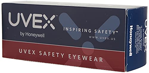 Honeywell Uvex Ademco by S2500C Astrospec OTG 3001 Safety Eyewear, Black Frame, Clear UV Extreme Anti-Fog Lens, S2500C Astrospec OTG 3001 Safety Eyewear, Black Frame, Clear UV Extrem