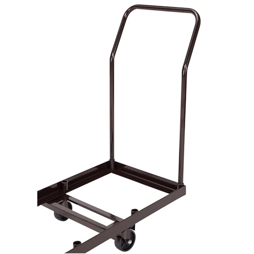 National Public Seating Folding Chair Dolly - Vertical Storage, 35 Capacity